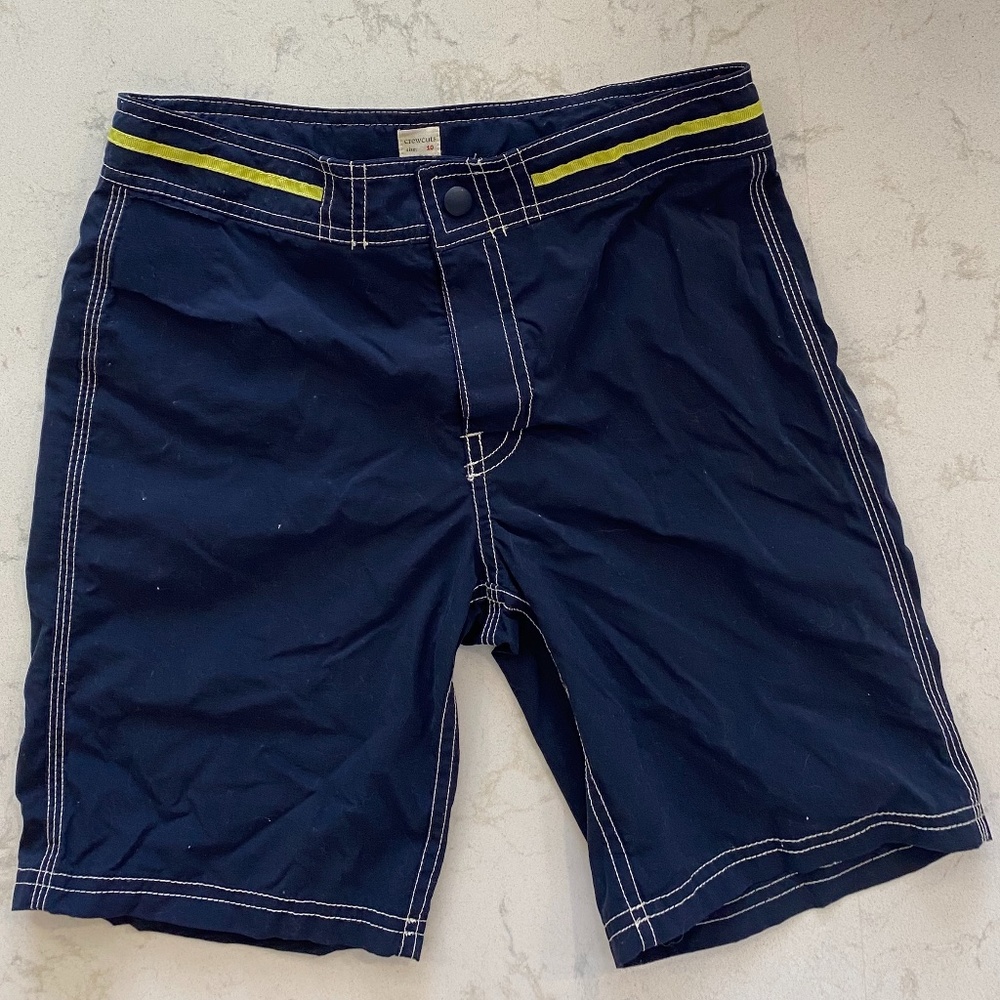 CrewCuts boys size 10 navy swim trunks